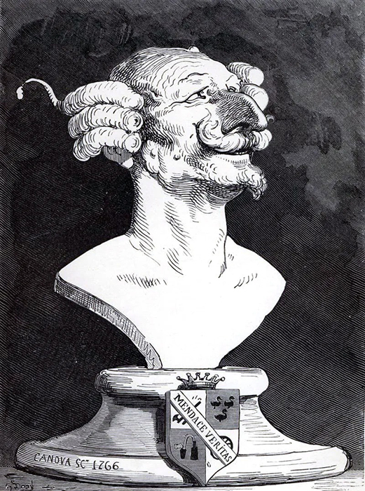 Картина Густава Доре с изображением барона Мюнхгаузена. / Фото: Wikimedia Commons