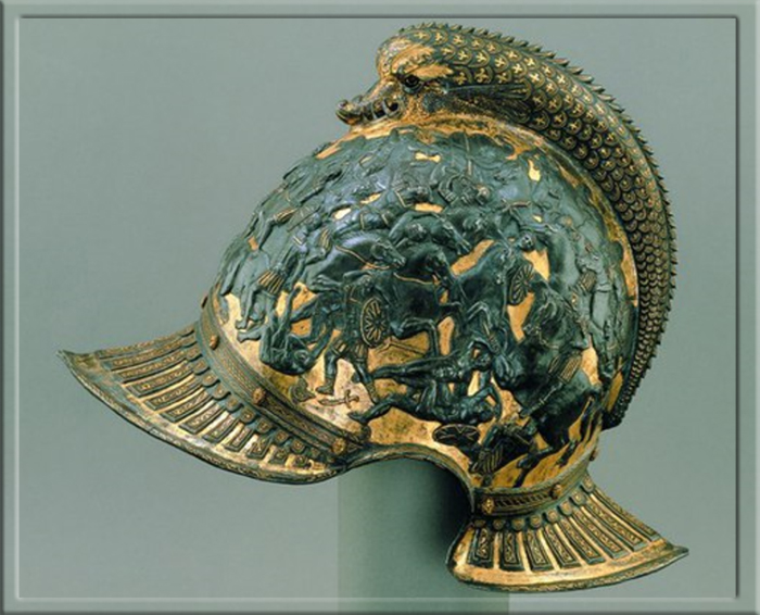Шлем работы Филиппо Негроли.