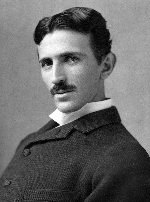 Никола Тесла около 1890 года. / Фото: Wikimedia Commons