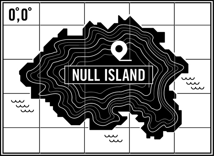 Карта Нулевого острова во всей красе. / Фото: bigthink.com