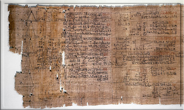 Фрагмент папируса Райнда.