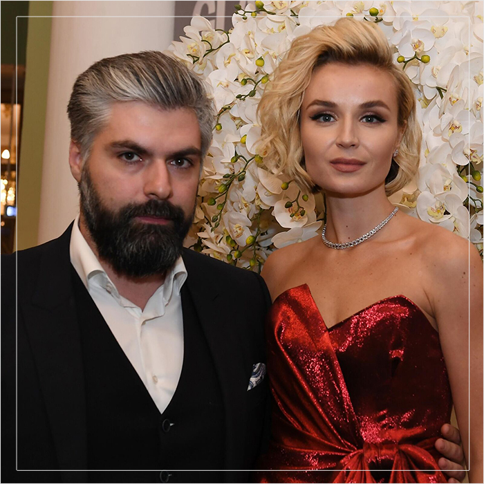 Полина Гагарина со вторым мужем Дмитрием Исхаковым.