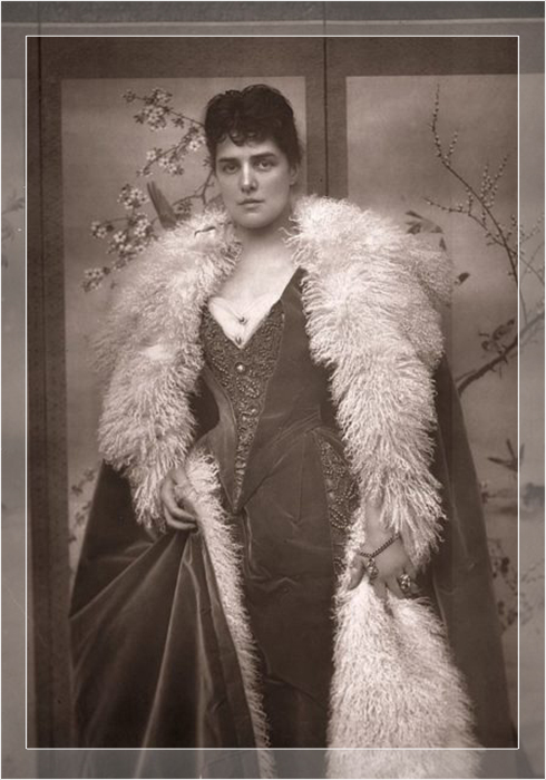 Дженни Черчилль, урождённая Джером, жена лорда Рэндольфа Черчилля, около 1888 года.