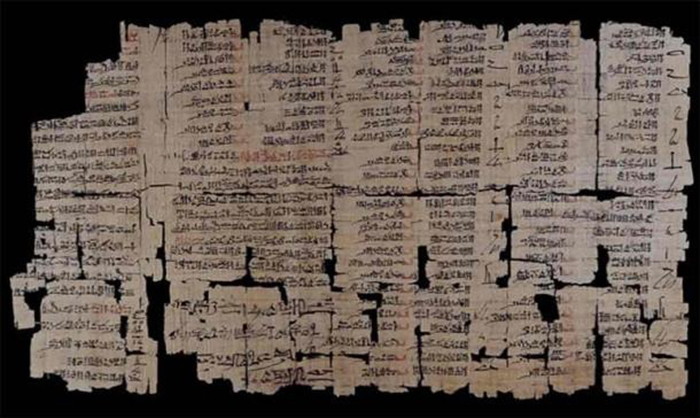 Египетский сонник, иератический папирус, представляет собой невероятный текст, датируемый периодом правления Рамзеса II. / Фото: britishmuseum.org