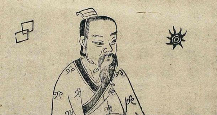 Портрет Бянь Цюэ, который, как полагают, написал сотни бамбуковых полосок, которые теперь считаются невероятными медицинскими рукописями. / Фото: commons.wikimedia.org