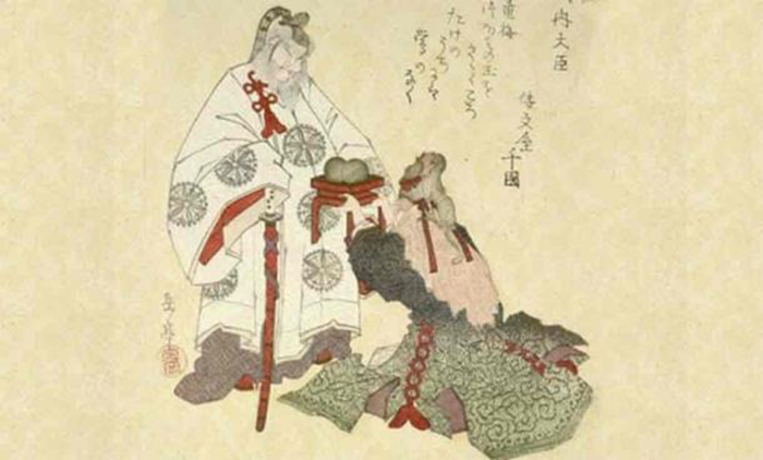 Изображение Такенучи периода Эдо. / Фото: harvardartmuseums.org