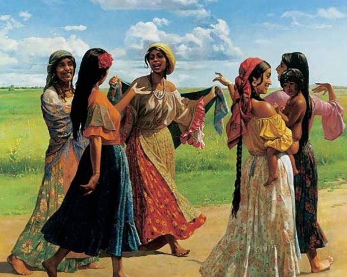 Родиной цыган является Индия. / Фото: class-dance.ru