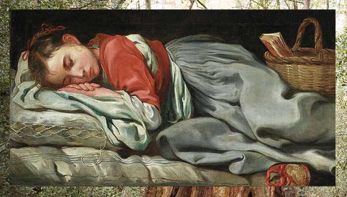 «Спящая девушка» Бернхарда Кейля (1624–1687).