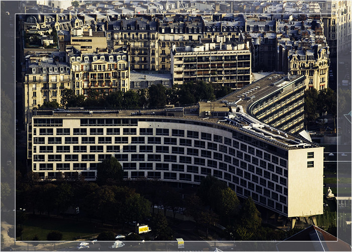 Штаб-квартира ЮНЕСКО в Париже.