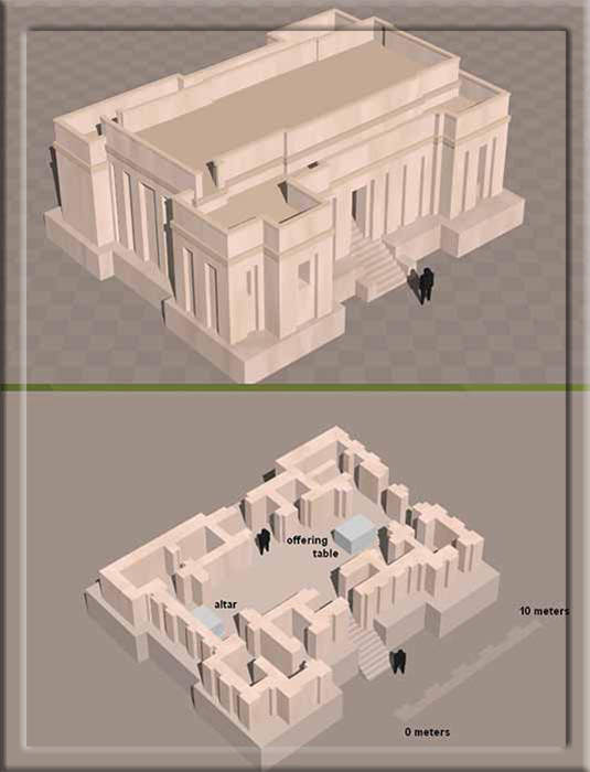 В Вавилоне начали возводиться большие здания, предполагающие централизованное управление. Храм Эриду, последний Убайд.