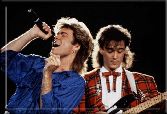 Джордж Майкл и Эндрю Риджли из WHAM!. Выступление в Японии, январь 1985 г.