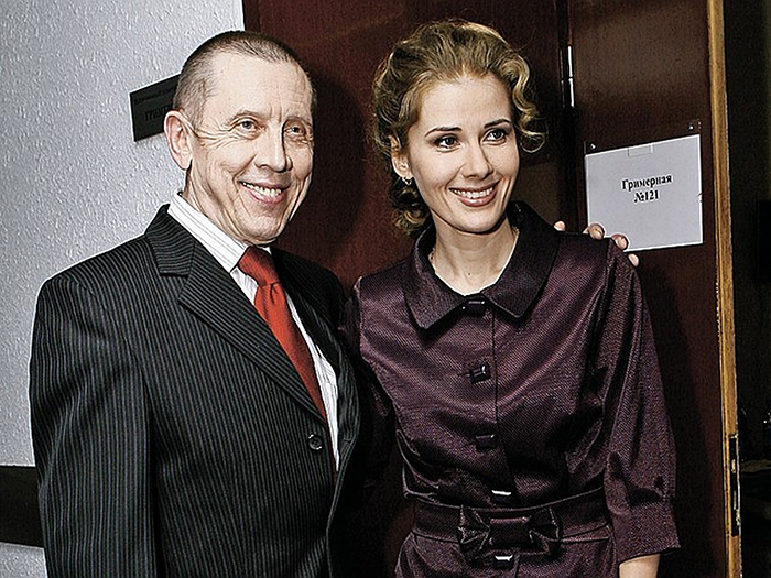 Валерий Золотухин с Ириной Линдт. / Фото: kp.ru