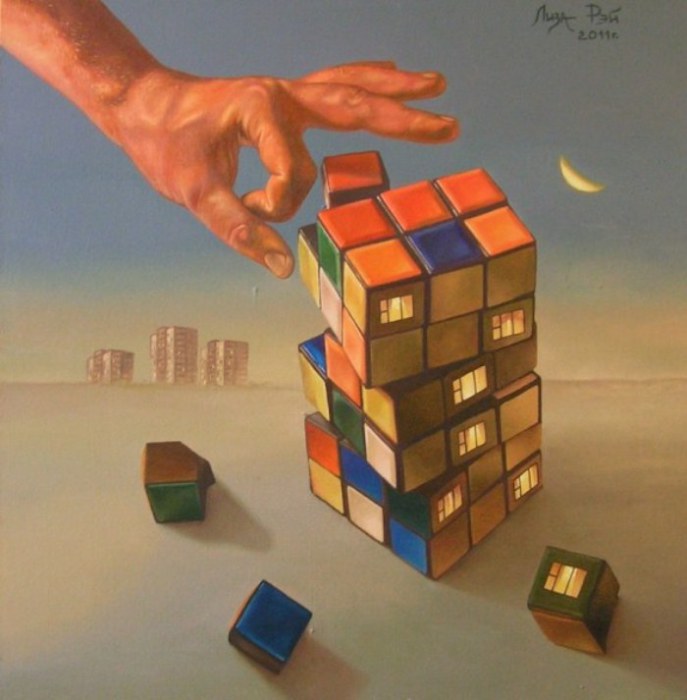 Кубик Рубика.