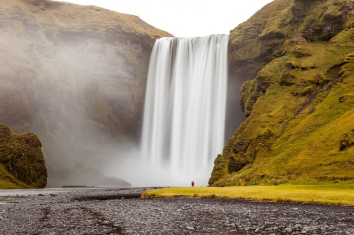 Водопад. Южная Исландия.