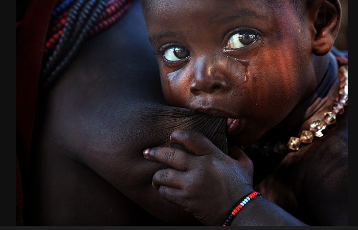 Африканский ребенок. Фото Alessandro Bergamini.