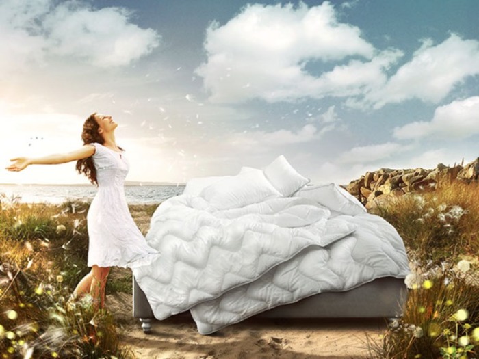 Одеяло и подушка. Автор: Anil Saxsena.