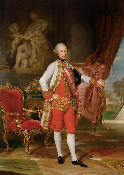 Император Иосиф II, Антон фон Марон. \ Фото: commons.wikimedia.org.
