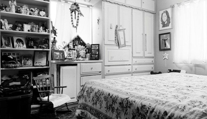 Спальня Карины Лау, погибшей в Ираке.