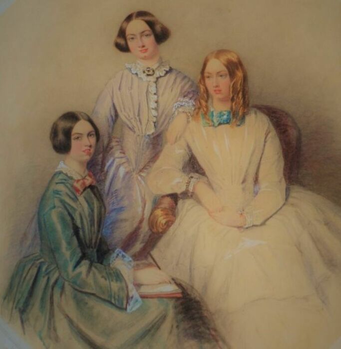 Сёстры Бронте, сэр Эдвин Генри Ландсир, около 1830-х годов. \ i.pinimg.com.