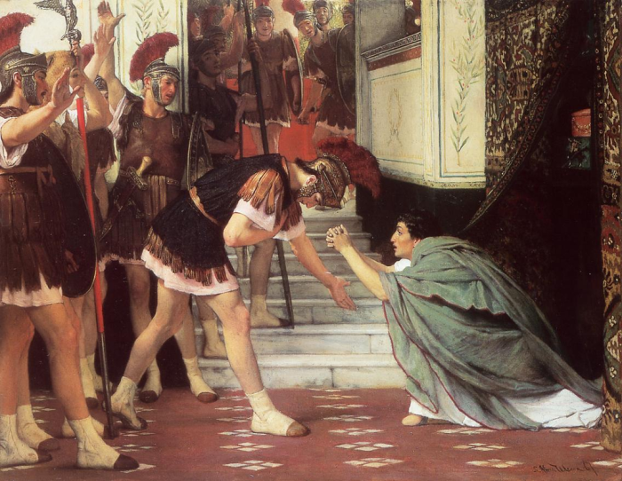Провозглашение Клавдия императором, Лоуренс Альма-Тадема. \ Фото: en.wikipedia.org.