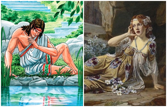 Как Нарцисс погубил Эхо: Трагическая история о любви и одержимости