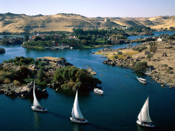 Прогулки по Нилу. Египет.