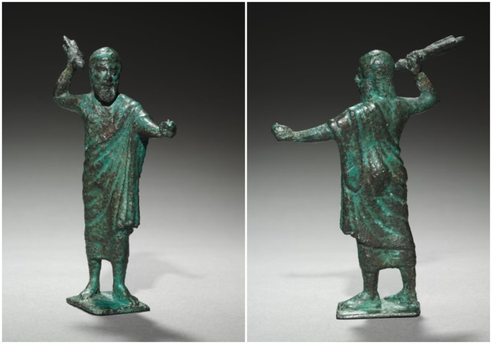 Этрусская статуэтка Тинии (Зевса), около 500 года до н.э.
