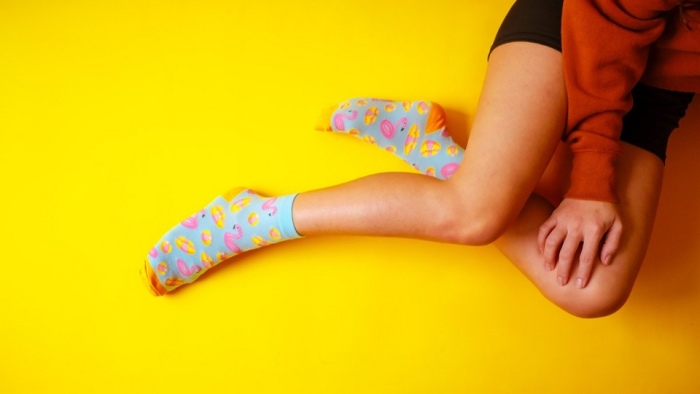 Разноцветные носочки. Автор: Роберт Торронтеги.
