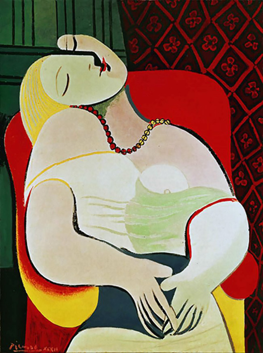 Сон - одна из знаменитых картин Пабло Пикассо, написанная в период сюрреализма 1932 году.