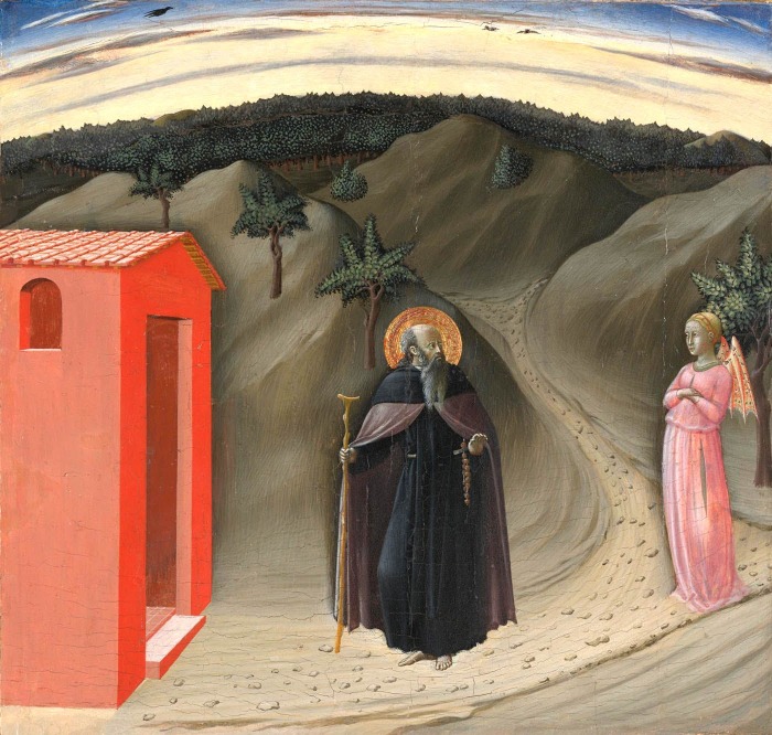 Искушение святого Антония, Мастер триптиха из Оссерванца, XV век. \ Фото: it.wikipedia.org.