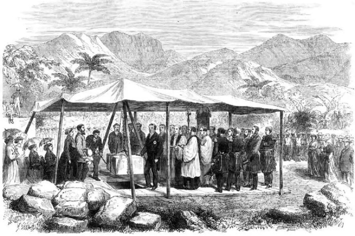 Англиканские миссионеры на Гавайях около 1867 года. \ Фото: bing.com.