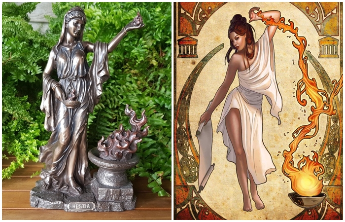 За что древнегреческая богиня домашнего очага получила главную привилегию от Зевса и другие факты о Гестии