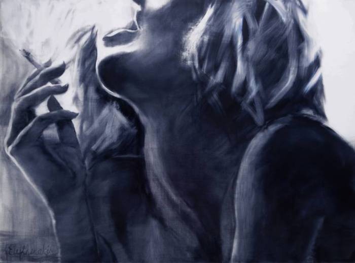 Интригующий аромат масляных красок в работах художницы-самоучки Джанель Элефтекракис (Janel Eleftherakis).