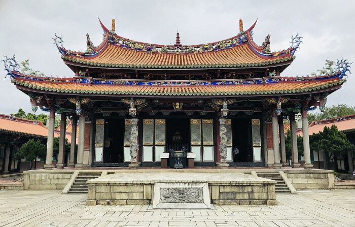 Тайбэйский храм Конфуция. \ Фото: en.wikipedia.org.