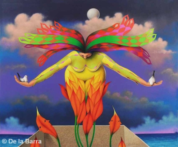 Трансформация (Transformacion). Автор: современный перуанский художник Хосе де ла Барра (Jose De la Barra).