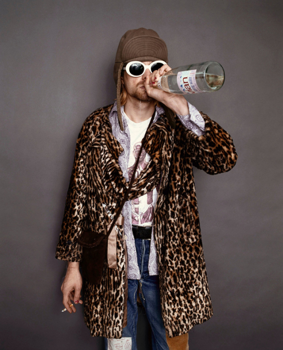 Портреты Курта Кобейна из последней фотосессии (Kurt Cobai. Автор фото: Джесси Фроман (Jesse Frohman).
