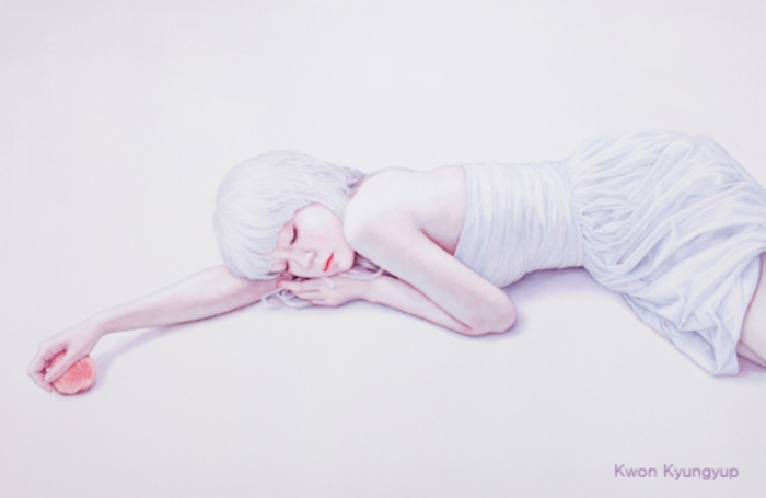 Персиковые мечты (Peach Dream). Автор работ: художник Квон Кён Ю (Kwon Kyung Yup).