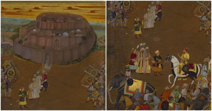 Сдача Удгира, ознаменовавшая формальный конец Ахмеднагара, 1656-57 гг.