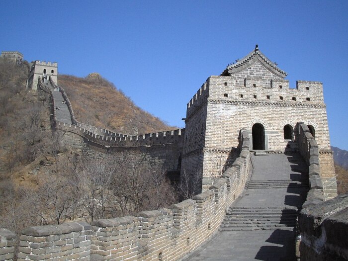 Великая китайская стена. \ Фото: en.wikipedia.org.