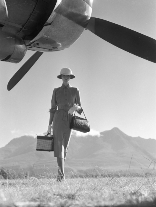 Искусство путешествия, 1951 год. Норман Паркинсон (Norman Parkinson) - мастер модной фотографии.