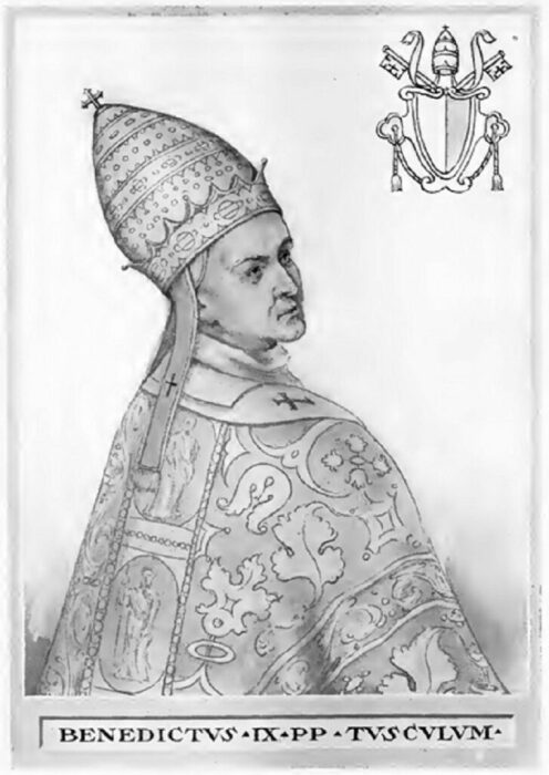 Папа Бенедикт IX считался демоном из Ада в обличье священника. \ Фото: laotracara.co.