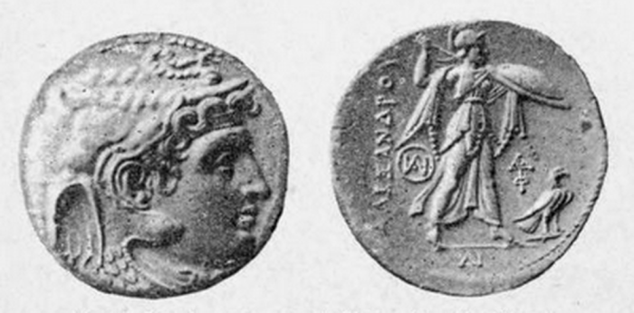 Монета Александра IV, сына Александра III Великого, Македонское царство. \ Фото: bing.com.