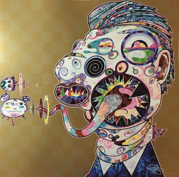«Оммаж Фрэнсису Бэкону», правая часть диптиха, 2016 год. Автор: Takashi Murakami.