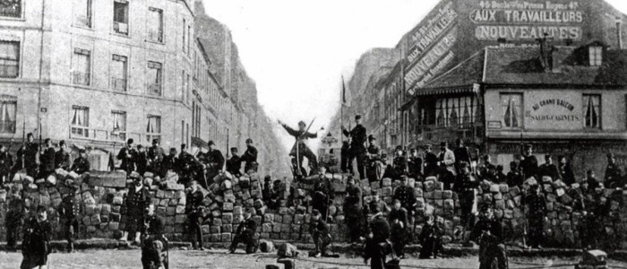 Фотография бульвара Менильмонтана, Париж, 1871 год. \ Фото: france24.com.