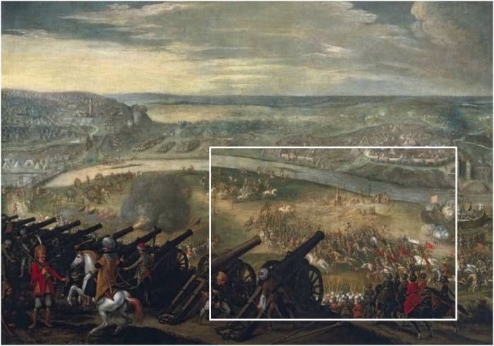 Осада Вены Сулейманом в 1529 году, Питер Снайерс, XVII век.