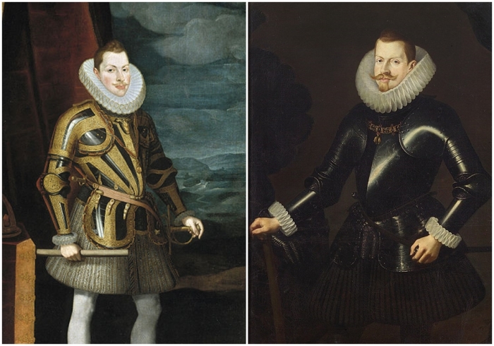 Слева направо: Филипп III Испанский. \ Король Испании Филипп III.