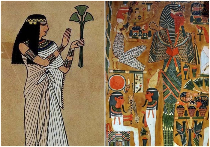 Мода и прически в Древнем Египте