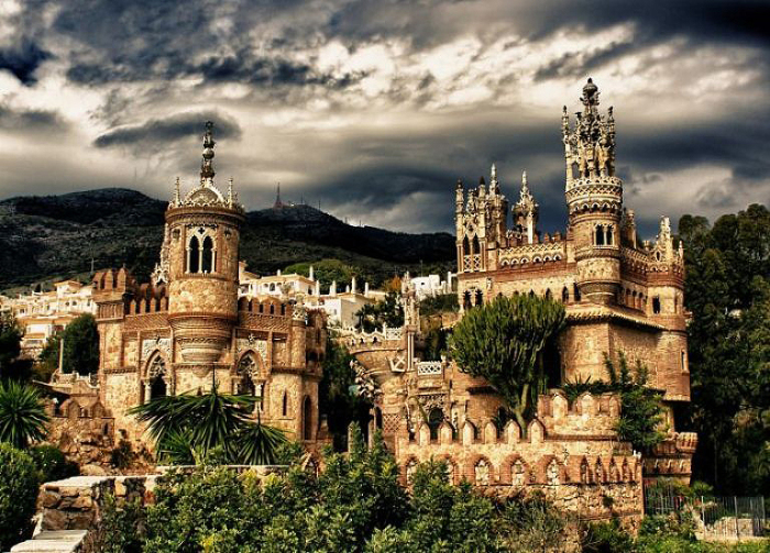 Colomares Castle, Испания.