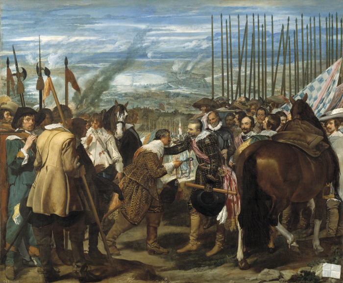 Сдача Бреды, Диего Веласкес, 1634–1635 годы. \ Фото: wikipedia.org.