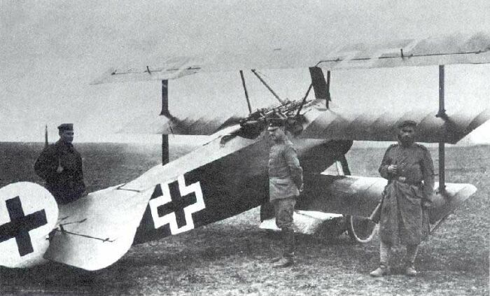 Fokker Dr.I фон Рихтгофена, 1918 год. \ Фото: wikimedia.org.